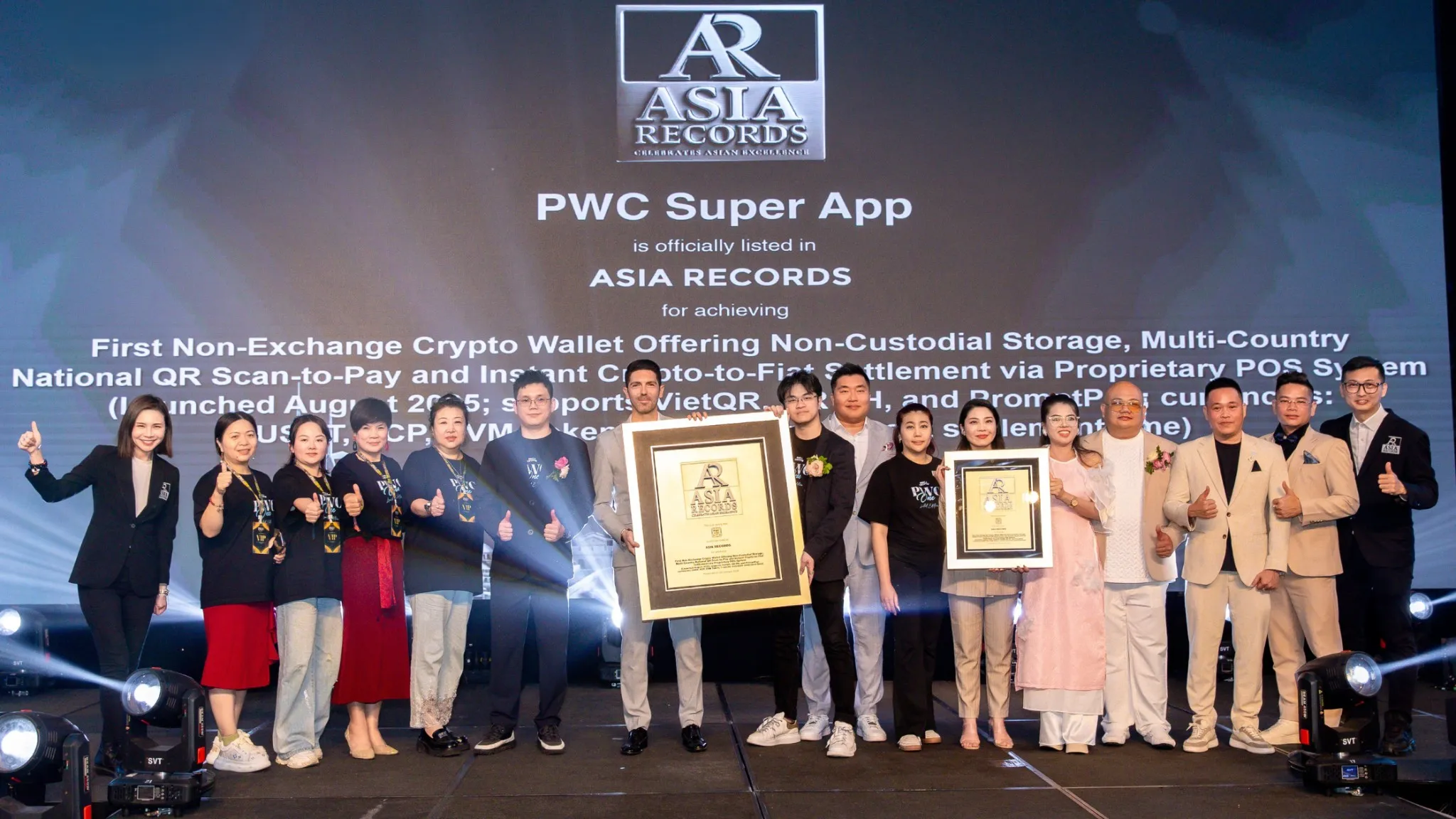 original 17 PWC는 공식적으로 ASEAN Records와 Asia Records로부터 인정받은