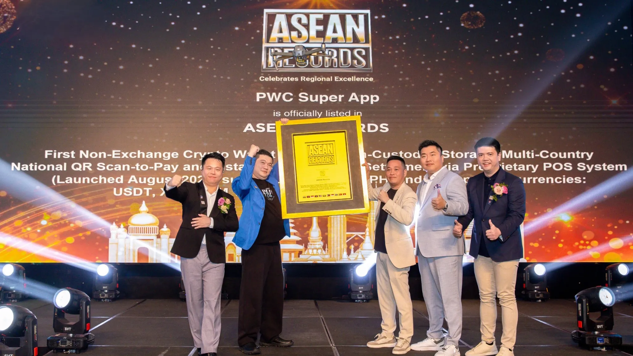 original 18 PWC는 공식적으로 ASEAN Records와 Asia Records로부터 인정받은